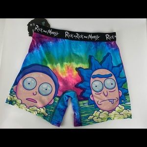 MENS RICK AND MORTY BOXER BRIEF SZ L Rick & Morty